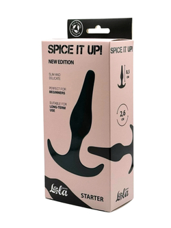 Lola games Spice it up Starter Black - Анальная пробка