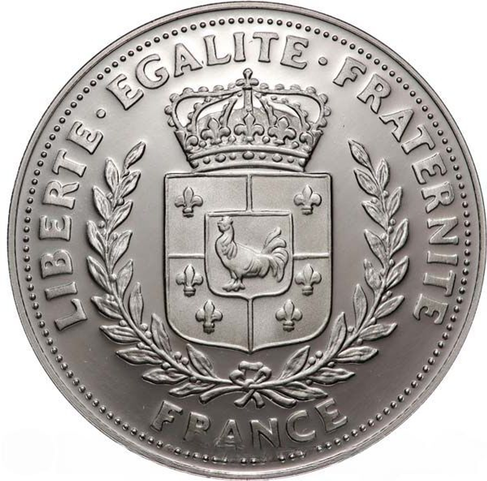 France, "Marianne Triomphante" Medal – Undated Silver