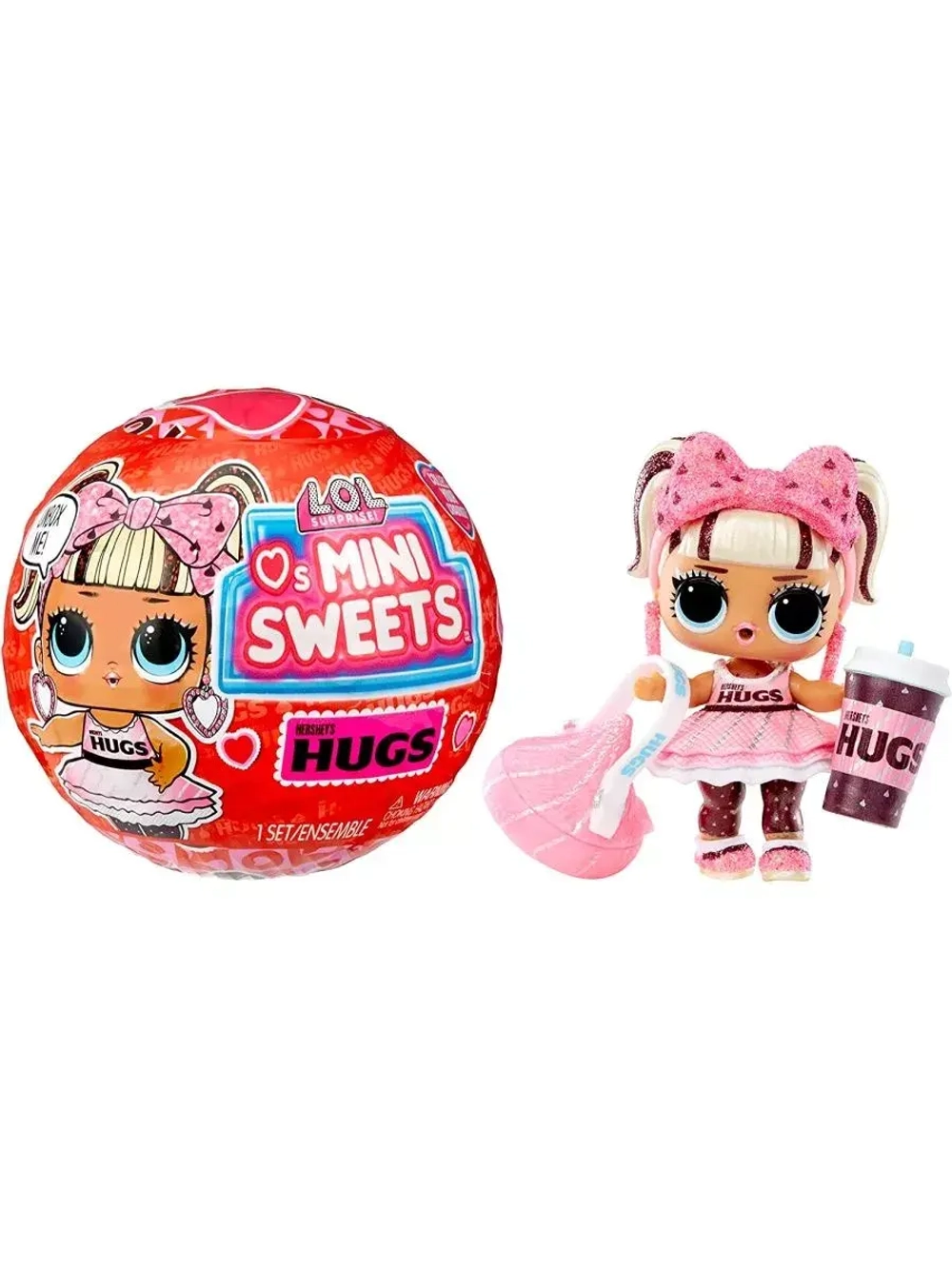 Кукла Лол в шаре Lol Mini Sweets Hugs маленькая оригинал