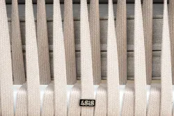 "Касабланка" лаунж-зона плетеная из роупа 4-местная, цвет бежевый