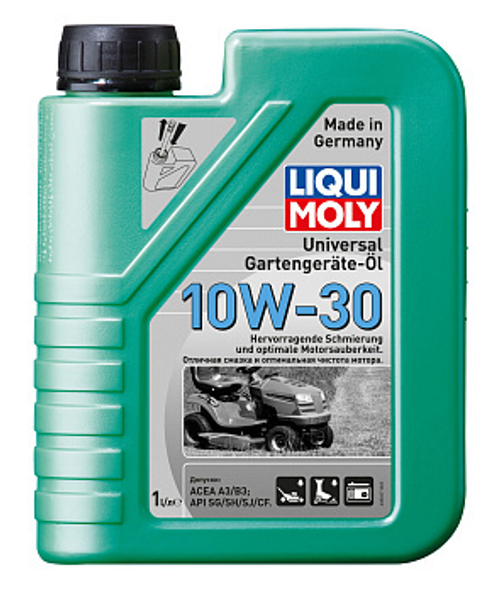 Масло для бензотехники 4Т 10W30 Liqui Moly Universal SJ/CF A3/B3 (1л) минеральное