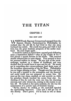 The Titan | Theodore Dreiser