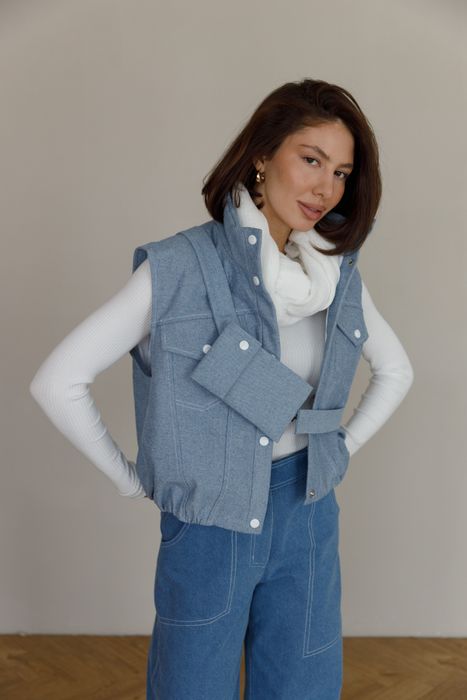 СУМКА ЛАРКИ СИНИЙ