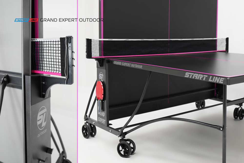 Стол теннисный GRAND EXPERT 4 Всепогодный Black