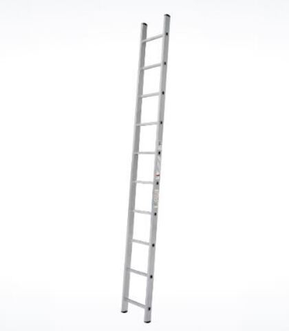 Лестница алюм. односекц. 263см 10 ступ., 3,6 кг PRO STARTUL (ST9945-10)