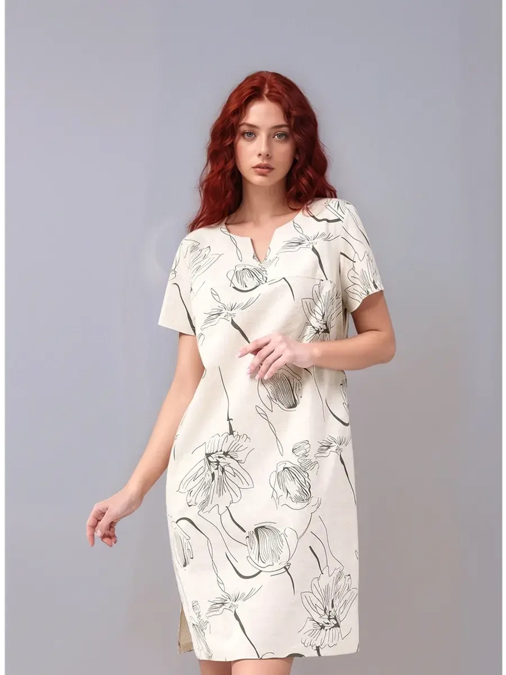 Платье женское "Вологда"