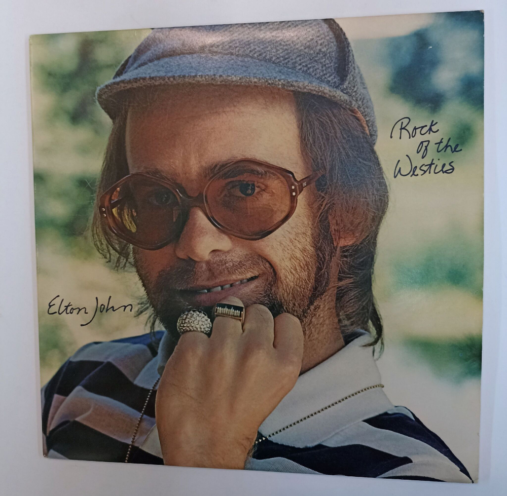 Винтажная виниловая пластинка LP Elton John Rock Of The Westies (USA 1975)
