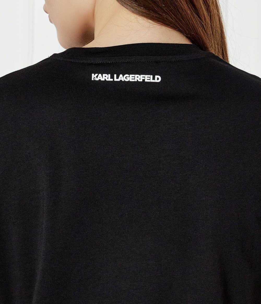 Футболка IKON RS DUO Karl Lagerfeld - черный(A1W17131)