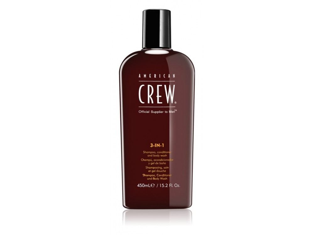 American Crew Classic 3-in-1 - Шампунь, кондиционер и гель для душа 450 мл