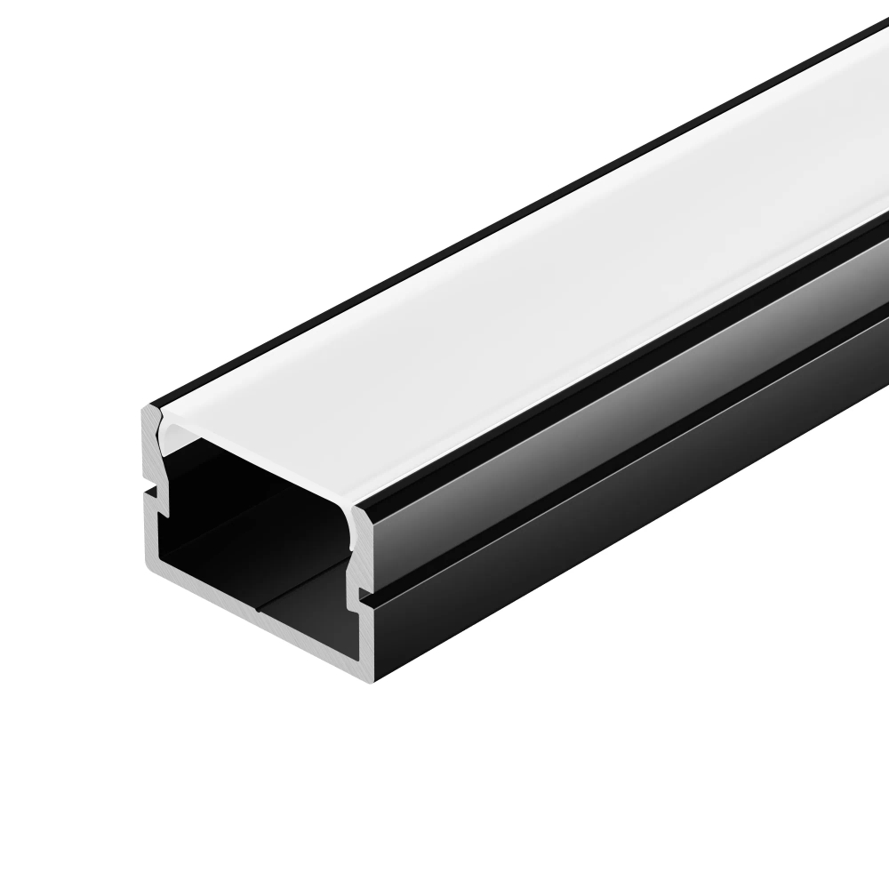 Профиль SILER-2000 ANOD BLACK (Arlight, Алюминий) 058960