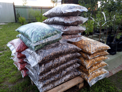 Кора сосны мелкая 1-3 см