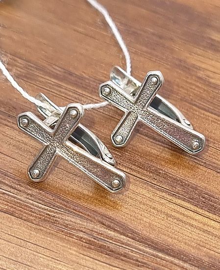 Серьги Крестики