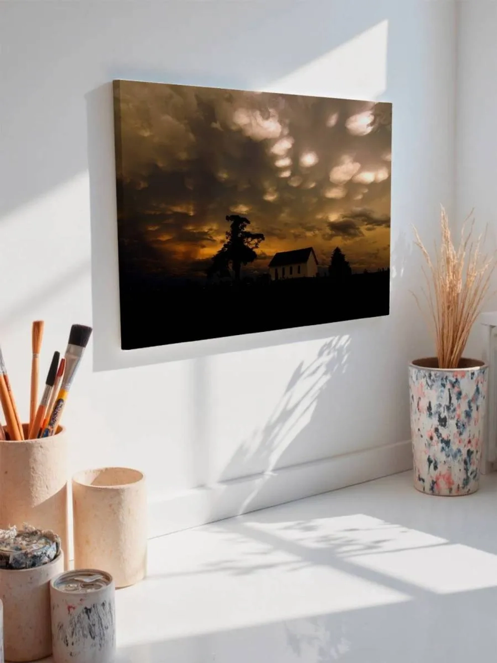 Картина на стену 40 X 50 Грозовое небо