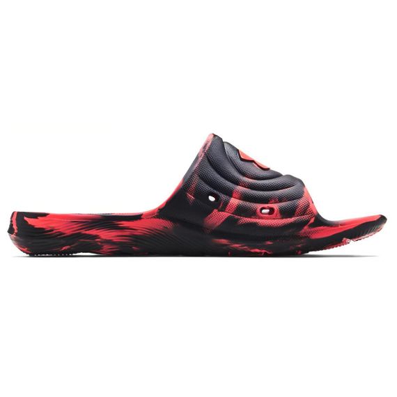 Under Armour Locker Slides 'Black Red'