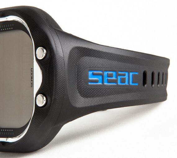 Компьютер-декомпрессиметр Seac Screen черно-синий