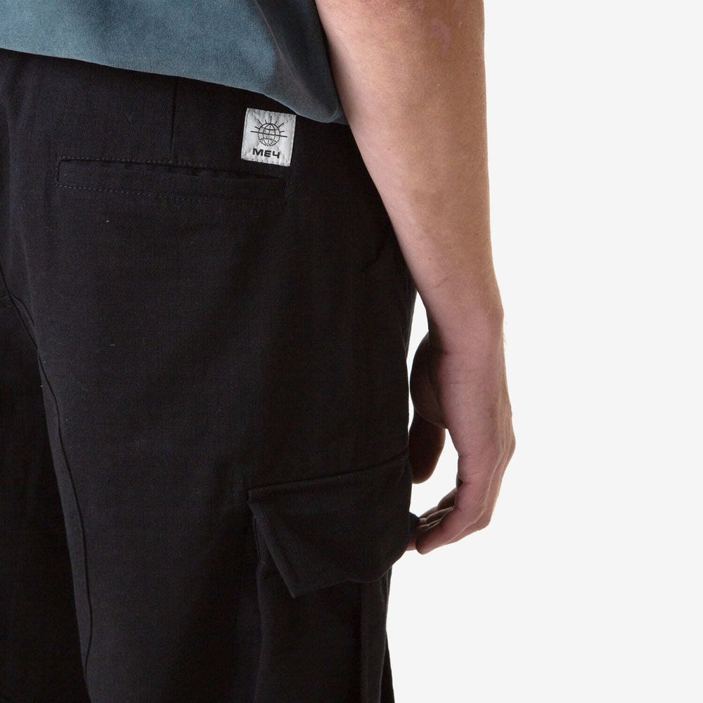 Брюки Меч Cargo Nishijin черные