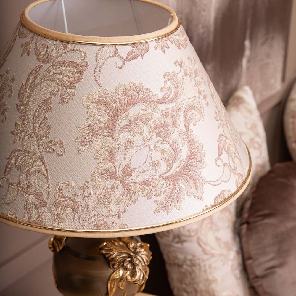 Настольная лампа Флер де Лис Бронза Каледония Бискотти