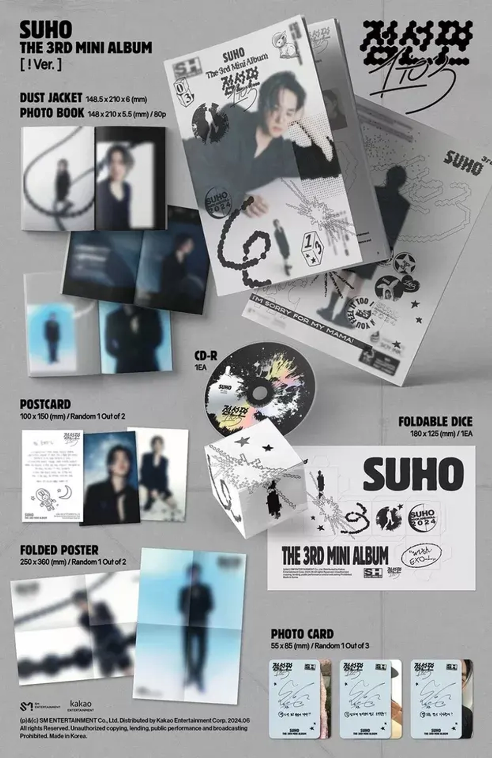 SUHO EXO - Point Line Plane (1 to 3) [! ver.]