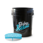 Shine Systems Bucket Set - ведро для мойки автомобиля c крышкой и сепаратором, 20 л