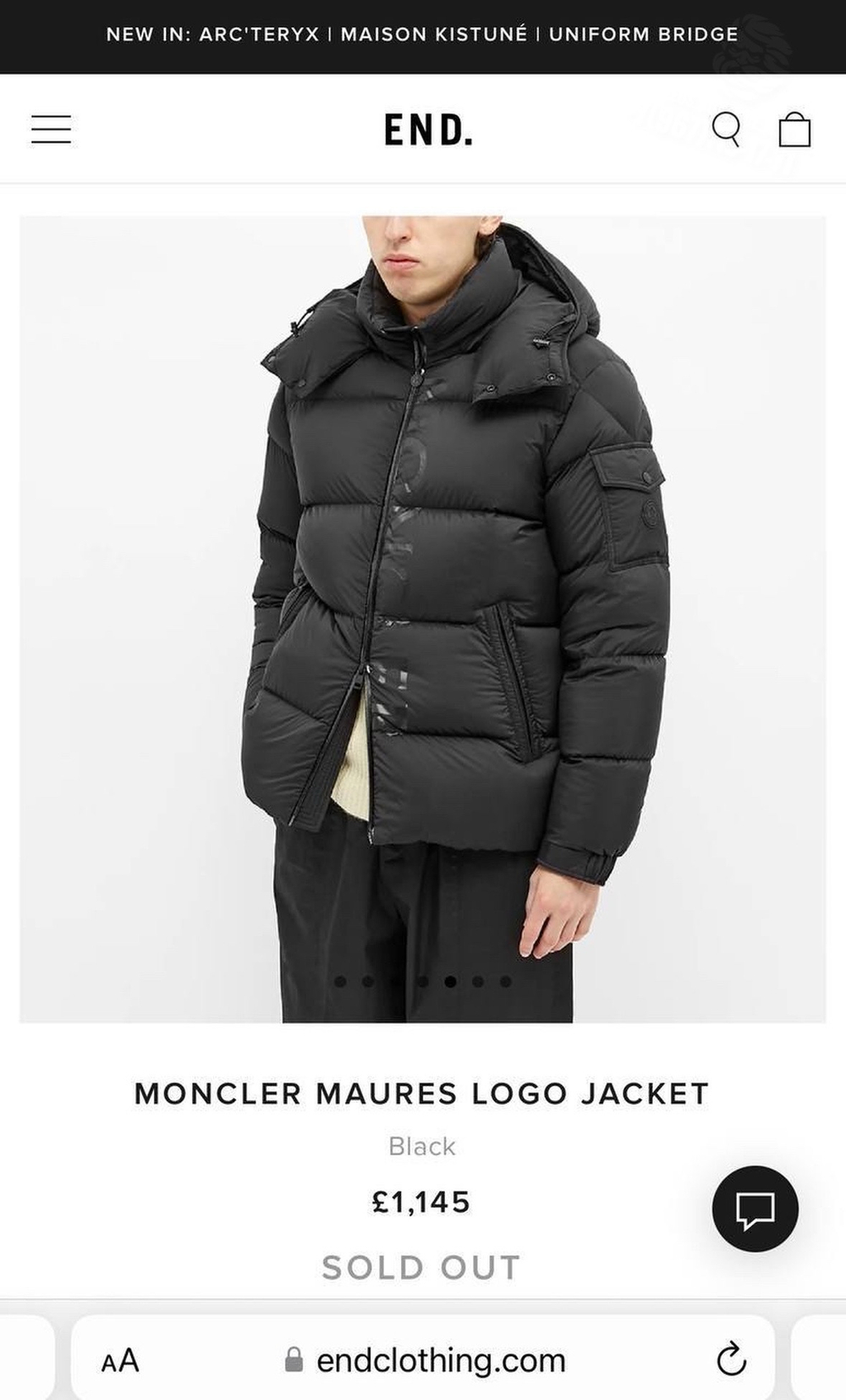 Пуховик Moncler