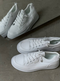 Кеды из эко кожи