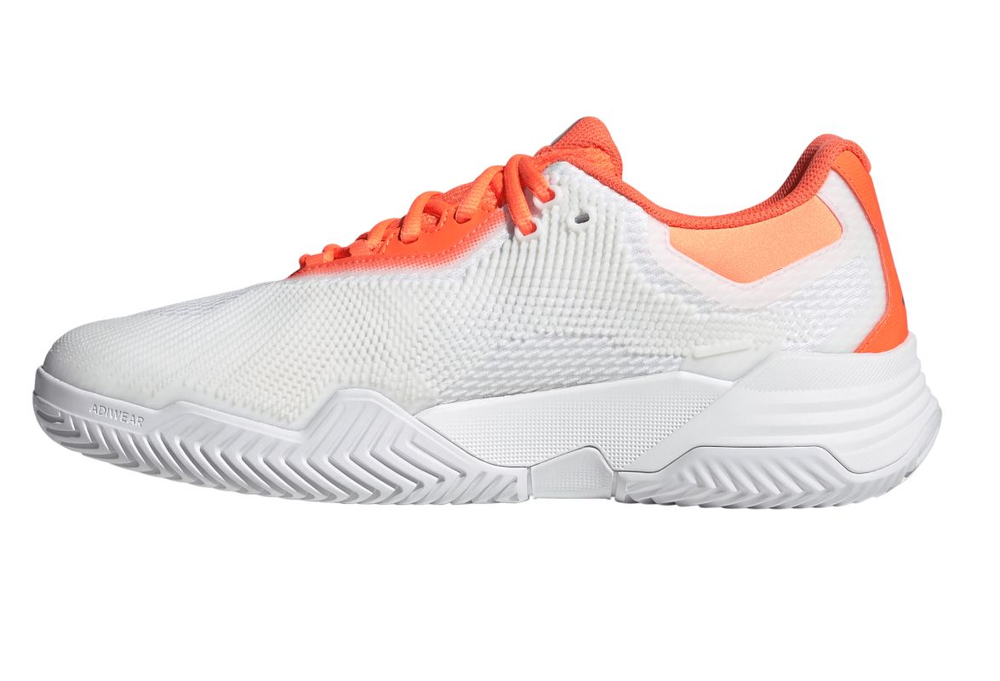 Теннисные кроссовки Adidas Solematch Control 2 M - cloud white/core black/lucid orange