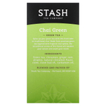 Stash Tea, Green Tea, Chai Green, 20 чайных пакетиков, 38 г (1,3 унции)