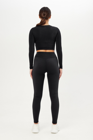 Легинсы с высокой талией