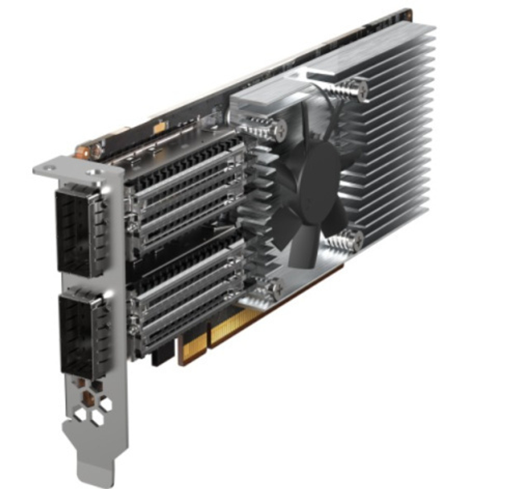 Сетевая карта QNAP QXG-100G2SF-E810