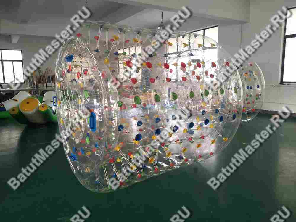 Водный аттракцион роллер «Калейдоскоп», ТПУ, двухместный, 2,2×2×2 м