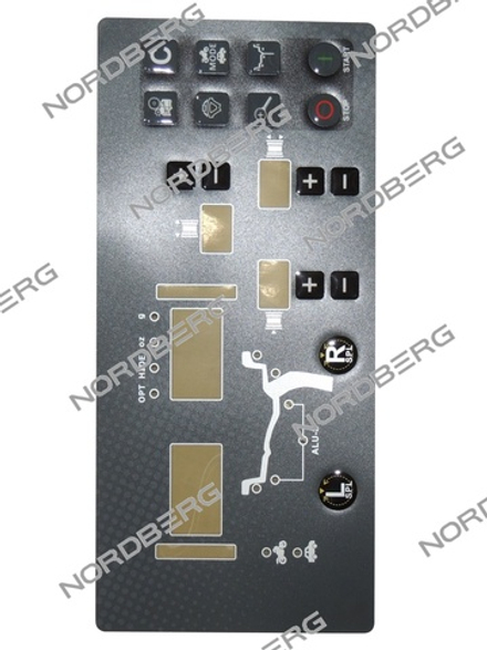 Клавиатура для 4523N1 (до 2021) NORDBERG 4523N1#KM