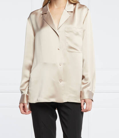 рубашка basatine BOSS BLACK - бежевый(50463977)