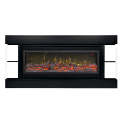 Электрокамин RealFlame Denver 42/BV BLM черный с очагом Beverly 1000
