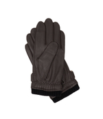 Кожаные перчатки Calvin Klein - графитовый(K50K507425)