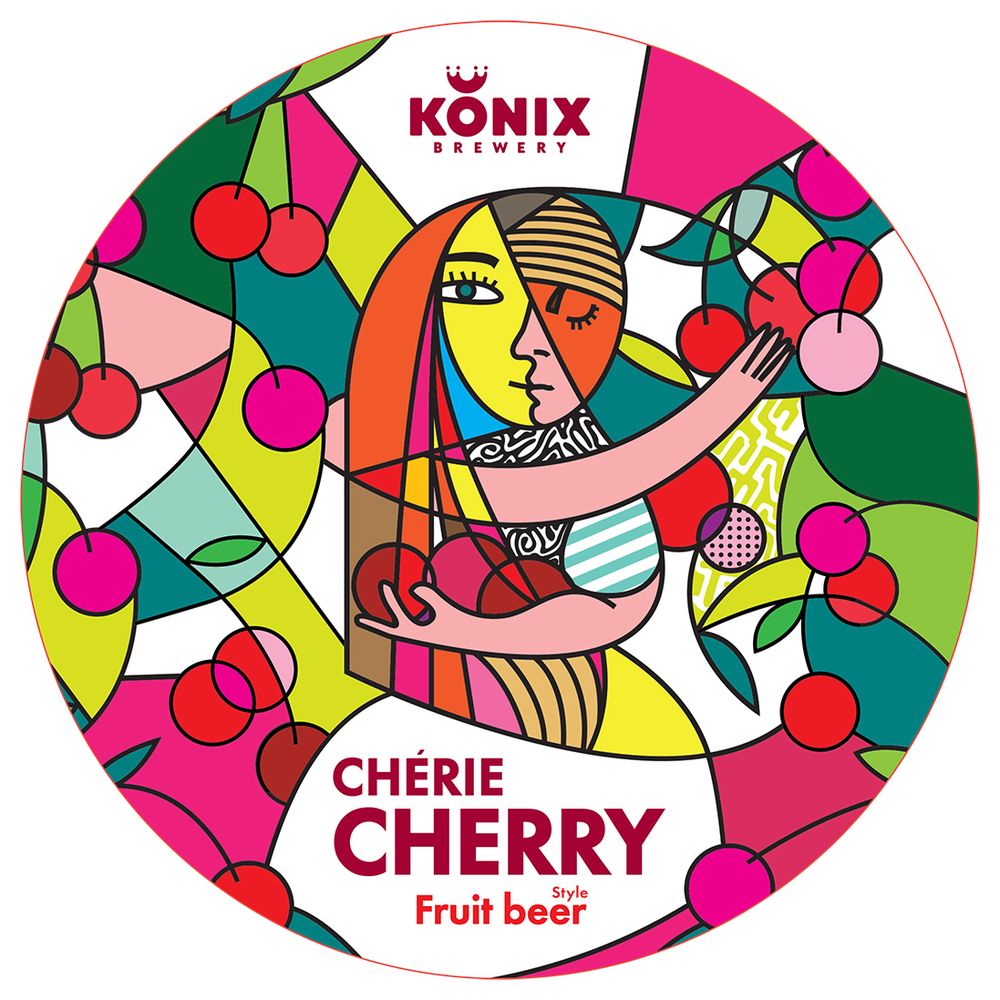 Пиво Коникс Шери Черри / Konix Cherie Cherry 20л - кег