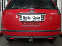 Фаркоп оцинкованный Galia F096A для Ford Focus II универсал 2004-2011(паспорт и сертификат в комплекте)(без электрики)