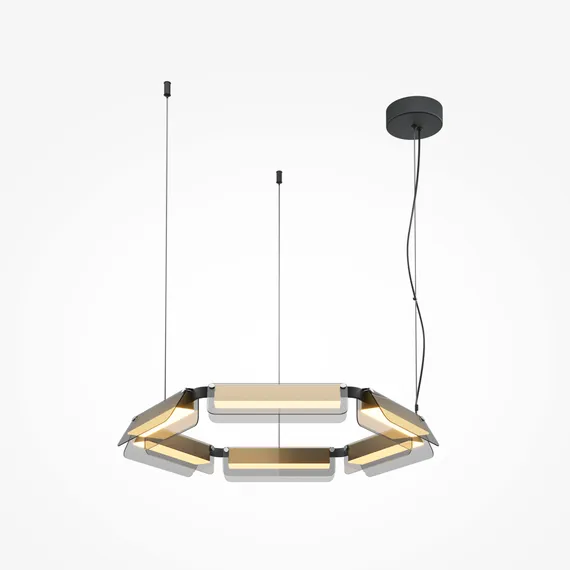 Подвесной светильник Плоскость / Flat 3000К 40Вт Maytoni mod296pl-l40bs3k