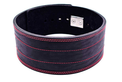 Пояс с карабином, 2 слоя, 10 см (без логотипа) (XL (90-110 см))