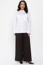 Рубашка хлопковая Асгарда (белая) Б14567-31М LT Collection