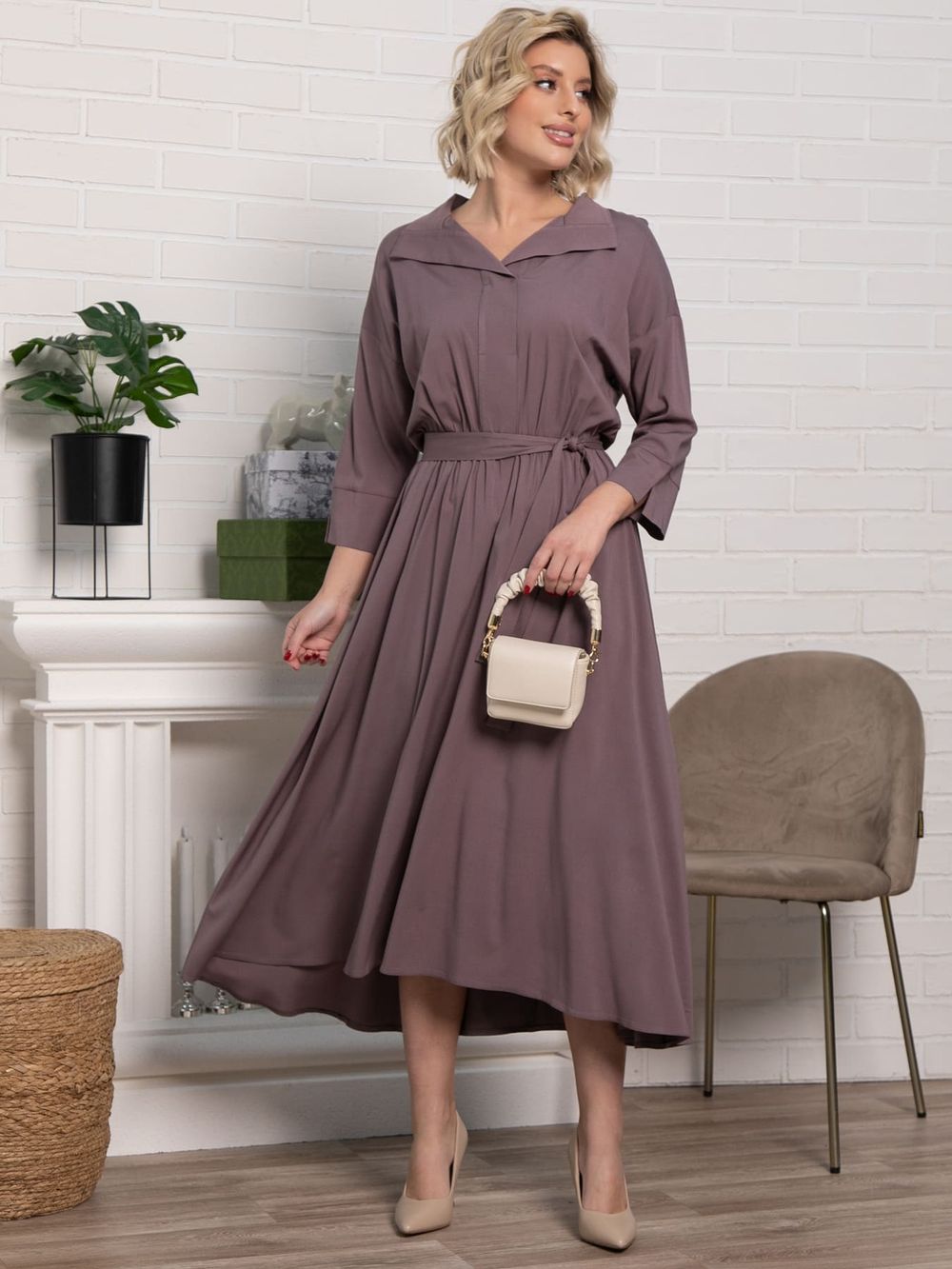 Платье Лорита (грейдж) П15096-16М LT Collection