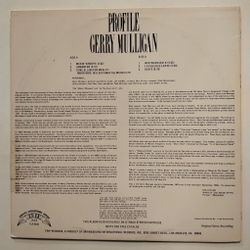 Винтажная виниловая пластинка LP Gerry Mulligan Profile 1955 (USA 1974)