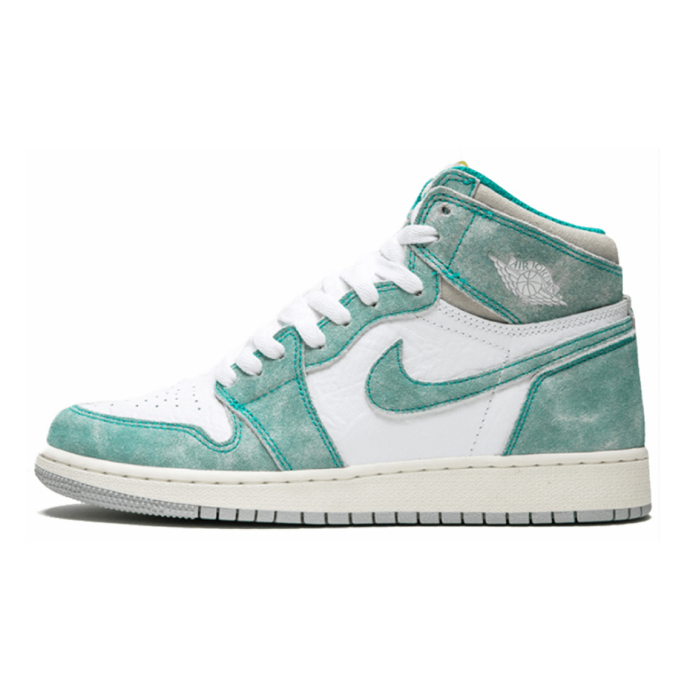 Кроссовки Air Jordan 1 Retro High OG GS Turbo Green