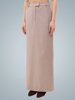 Юбка макси с рельефными швами Shibui