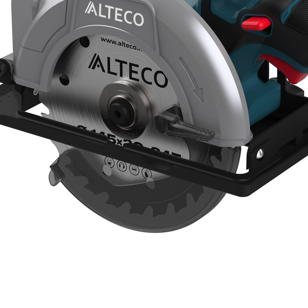 Бесщеточная аккумуляторная ручная дисковая пила ALTECO CHDS 21-145 BL