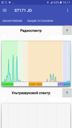 Обнаружитель подавителей сотовой связи ST171