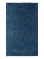 Коврик универсальный DeNASTIA 60х100 под джинсу букле, х/б, синий