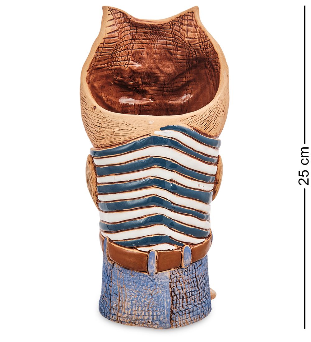 ZLC-219 Кашпо «Кот-моряк»