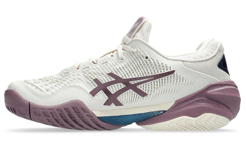 Женские теннисные кроссовки Asics Court FF 3 - soft oat/dusty mauve