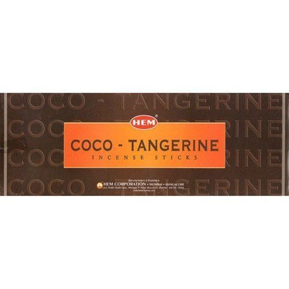 HEM Coco Tangerine шестигранник Благовоние Кокос Мандарин