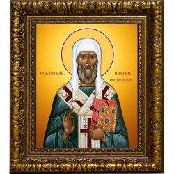 Герман Новгородский святитель. Икона на холсте.